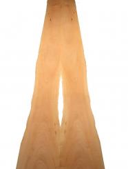 Birnbaum Furnier Holz Birnenfurnier 4W 302x21-25cm 2 Blätter 
