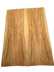 Oliven Holzfurnier Olivenholz wild Z2 98x20cm 4 Blätter 