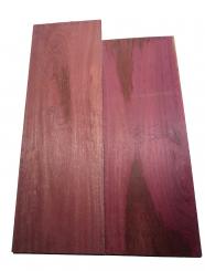 Amarant Holz Purpleheart Brett 95x31,5cm x 22mm 