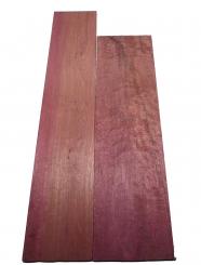 Amarant Holz Purpleheart Brett 134x26,5cm x 22mm 