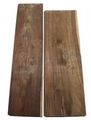 Palisander Holz ostindisch Sonokeling 89x22-23cm x 37-41mm 