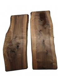Nussbaumholz Walnussholz Nussholz 83x31-33cm x 42-47mm 