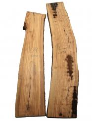 Olivenholz Brett Olivenbaum Baumscheibe 123x21-24cm x 27mm 