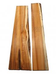 Eibe Holz Eibenholz Edelholz Brett 112x19-22cm x 37mm 