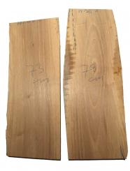 Walnussholz Nussbaumholz Nussholz rustic 79x24-29cm x 31mm 