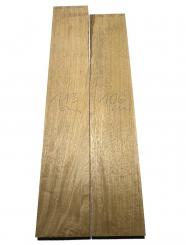 Black Limba Holz Tonholz Ofram schlicht 110x19-20cm x 50mm 