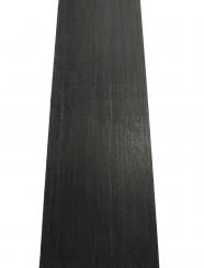 Black SaRaiFo schwarzes Holz 125x21,5cm x 51mm nachhaltiges Ebenholz 