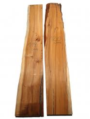 Eibe Holz Eibenholz Edelholz Brett 120x18-22cm x 37mm 