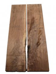 Nussbaumholz Walnussholz Nussholz 111x26-28cm x 49mm 
