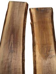 Nussbaumholz Walnussholz Nussholz 120x25-32cm x 47-48mm 