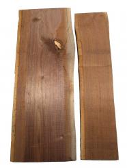 Nussbaumholz Walnussholz Nussholz 95x34-37cm x 60mm 