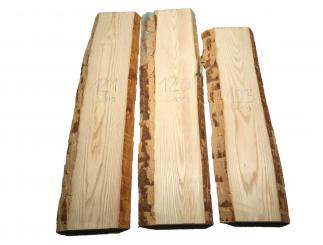 Eschenholz Brett Esche Holz Bohle 120x29-33cm x 46mm 