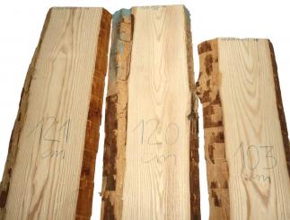 Eschenholz Brett Esche Holz Bohle 121x28-30cm x 46mm 
