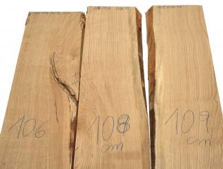 Eichenholz Brett Eiche Holz rustikal 108x22-23cm x 43-45mm 
