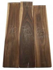Palisander Holz ostindisch Sonokeling 71x14cm x 33-34mm 