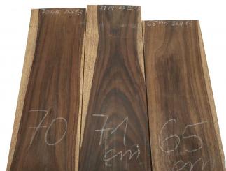 Palisander Holz ostindisch Sonokeling 70x14-15cm x 31-36mm 