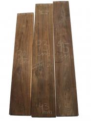 Palisander Holz ostindisch Sonokeling 93x16cm x 35-43mm 