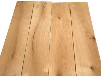 2x Eichenholz Brett Eiche Holz DIY 132x18,5cm x 23mm 