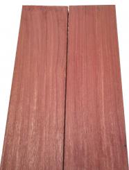Amarant Holz Purpleheart Brett Edelholz 74x23,5-24,5cm x 48mm S 