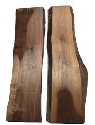 Nussbaumholz Walnussholz Nussholz 88x20-24cm x 42-45mm 