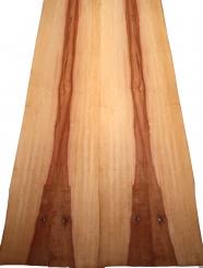 Birnbaum Furnier Holz Birnenfurnier 2Y 141x17-20cm 3 Blätter 