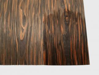 2mm Makassar Ebenholz SaRaiFo Sägefurnier 4x 62x20-21cm 