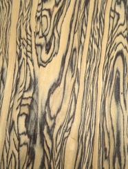 King Ebony Holz Ebenholz schwarz/weiß SaRaiFo 83x21,5-22x5cm 