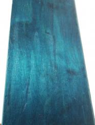 Ice Blue Türkis REZYWOOD stabilisiertes Holz 71x23-24x5cm 
