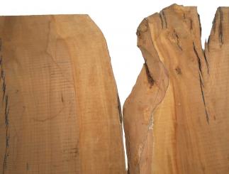 1x Apfelbaum Holz rustikales Holz Epoxid 62x40-54cm x 39-47mm 