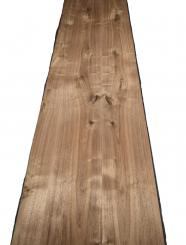 Walnuss Furnier Nussbaum Nussholz rustikal 250x30-32cm 