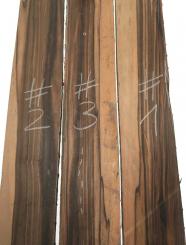 1x Makassar Holz Ebenholz Brett 97x11,5cm x 19mm #1 