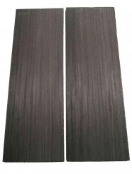 Mooreiche SaRaiFo schwarzes Holz 62x21-22cm x 25mm Ebenholz 