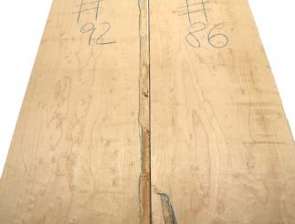 1x Vogelaugenahorn Holz Vogelaugen 92x21,5cm x 30mm #92 