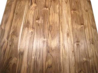 Teak Brett Holz Teakholz Massivholz rustikal 151x13,5-14,5cm x 22mm 