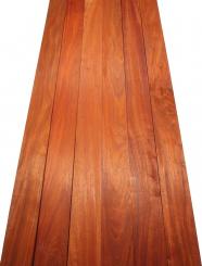 2x Padouk Holz Paduk Leisten Padauk 107x12-13cm x 23mm 