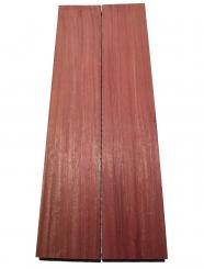 1x Amarant Holz Purpleheart schlicht 122x15,5cm x 26mm #T2 
