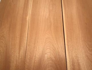 2x Mahagoni Holz Bretter Sapeli Flader 121x22cm x 23mm #K6 