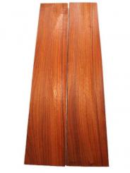 1x Padouk Holz Paduk Korallenholz 100x34-36cm x 48mm 