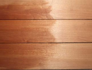 3x Mahagoni Holz Schnittholz hell 91x19cm x 23mm #F1 