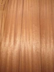 3x Mahagoni Holz Brett Leisten Sapeli 91x16,5cm x 22-23mm #V7 