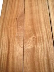 3x Mahagoni Holz Brett Leisten Sapeli 91x15cm x 23mm #A1 