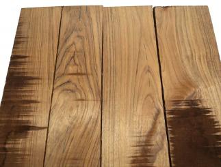 2x Amazakoue Holz Mutenje 77x14,5cm x 35-36mm #1 