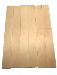 3x Ahornholz Ahorn Holz Brett A/B 90x11cm x 24mm #F6AB 