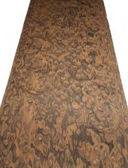 Claro Nussbaum Wurzelholz Furnier SaRaiFo 250x64cm x 0,5mm 