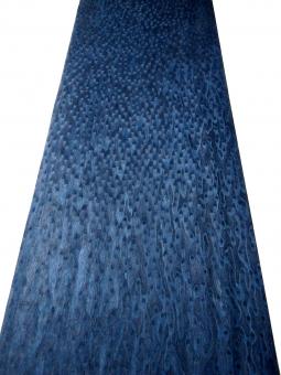 Vogelaugen blau gefärbtes Furnier Holzfurnier SaRaiFo 250x63cm 