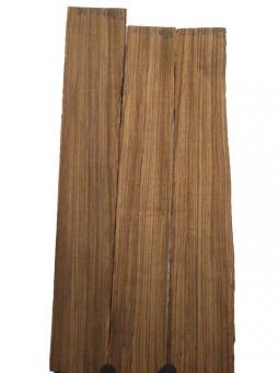 Zebrano Holz Klotz Zebrawood drechseln 66x9,5/10cm 56/57mm 
