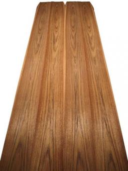 Mutenje Furnier Amazakoue Holzfurnier X4 237x20/22cm 2 Blätter 
