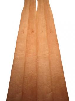 Elsbeere Birnbaum Furnierholz 3i 190x14-17cm 4 Blätter 