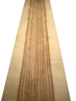 Olivesche Furnierholz Eschenholz Riegel 3K 212x27-30cm 2 Blätter curly 