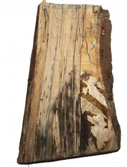 Gestockte Buche Holz Baumscheibe Brett 45x18-25cm x 28-30mm 